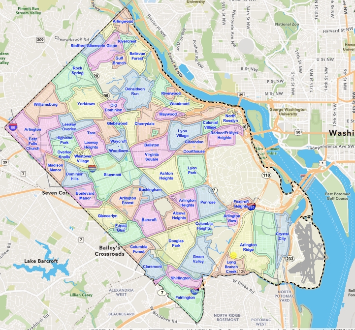 Arlington Ridge Map Your Neighborhood - Arlington Historical Society