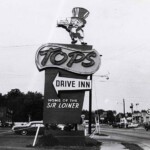 1960 Believed to be the first Tops Drive-Inn, it was located on Glebe Road near Route 50.