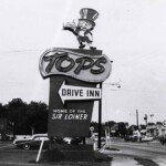 1960  Believed to be the first Tops Drive-Inn, it was located on Glebe Road near Route 50.