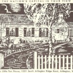 1964 circa Front of postcard for the Little Tea House. It was located where the Ridge House Condominium is today.