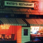 1995 circa One of Arlington's former iconic restaurants, Whitey's, is now Texas Jack's on Washington Blvd.