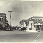 1940 circa To the right would be where Bar Bao is today and to the left, the drugstore, is now the home of Liberty Tavern Restaurant.