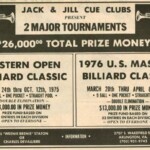 1965 circa Bill Staton's Jack and Jill Cue Club. Bill Staton was one of the best pool players in the country and went on to be a very good golfer. He is also known for his Weenie Beenie restaurants - one is still located in Shirlington.