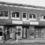 1955 circa Hicks Restaurant and Market is believed to have been located on Lee Highway in Hall's Hill where the KFC is today.