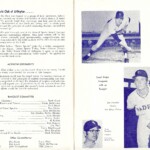 This is one of my favorite of all the BSC program pages because it describes the Club, lists past prominent names in Arlington sports, and shows photos of two of Arlington's most storied pitchers, Clay Kirby and Jay Franklin.