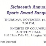 A ticket from that evening.