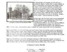 Arlington County Sheriff List - Page 1