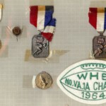 Clayton's medals, including the Wakefield Northern Region Championship.