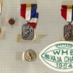 Clayton's medals, including the Wakefield Northern Region Championship.