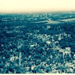 Courthouse c. 1950. (Courtesy: I Grew Up in Arlington)