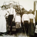 Mr. and Mrs. Allwine at Abingdon (left) (courtesy I Grew Up in Arlington)