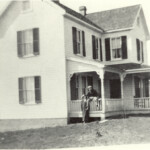 Mr. Marcey at his home in 1921 (AHS 0337)