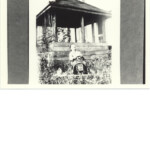 Aaron Marcey in a go cart in 1921 (AHS 0340)