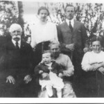 Marcey family taken at the Marcey House on Glebe Road in 1925 (AHS 0532)