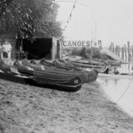 Yocum Canoe House at Arlington Beach, 1922