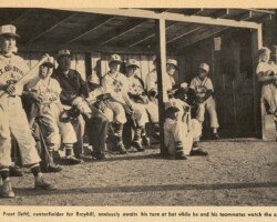 1956 MT Broyhill team in the Arlington Little League at Barcroft Park.