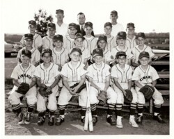 1956 Kiwanis team photo.