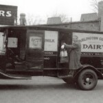 Marcey Brother Dairy Delivery Truck in 1940