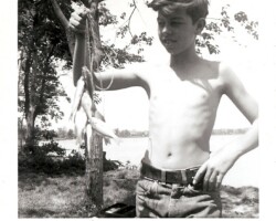 1953 A young Wayne Hager.
