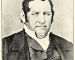 Samuel Shreve, about 1790. He fought under Gen. George Washington in the Revolutionary War and became a good friend of the "Father of Our Country". Shreve moved from New Jersey to the Arlington area and purchased land near the intersection of Glebe Road and Wilson Blvd, then called Waycroft. The farm would later be called Springfield Farm.