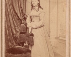 Margaret's sister Julia F. Birch (Donaldson), born April 1, 1845. The wife of James L. Donaldson.