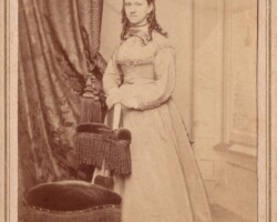 Margaret's sister Julia F. Birch (Donaldson), born April 1, 1845. The wife of James L. Donaldson.