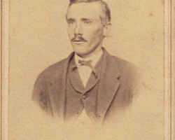 Andrew W. Veitch, born 1844, was brother to George W. Veitch and husband to Savannah Emma Veitch.