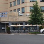 2012 circa Originally built to be Appliances by Sheff, a former Kitchen Center, then Dan Kain Trophies, and now Lyon Hall Restaurant